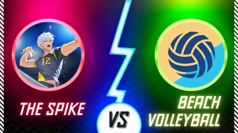 The Spike vs Beach Volleyball